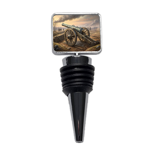 US Civil War Military Canon Wine Bottle Stopper