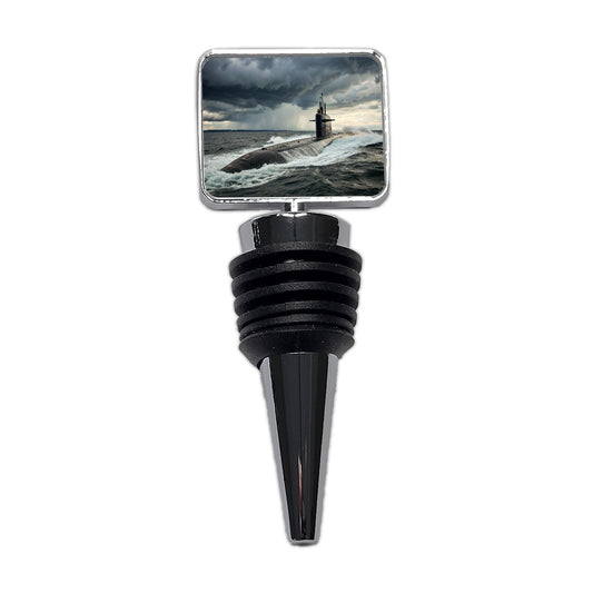 US Nuclear Submarine Underway Wine Bottle Stopper