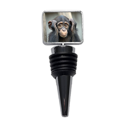 Monkey Adorable Wine Bottle Stopper