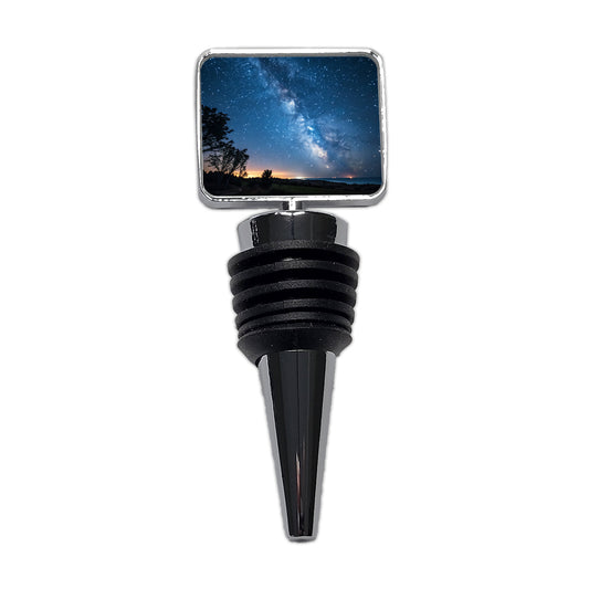 Stars At Night Sky Wine Bottle Stopper