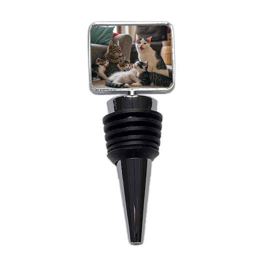 Bunch Of Cats Wine Bottle Stopper