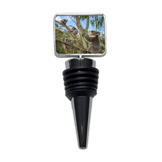 Bunch Of Koalas Wine Bottle Stopper
