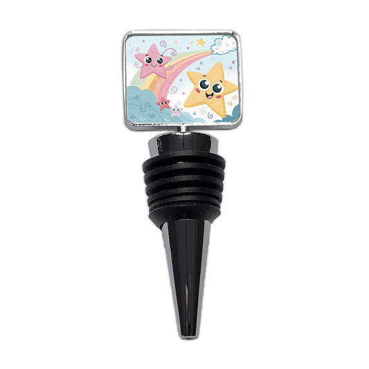 Kawaii Stars Wine Bottle Stopper