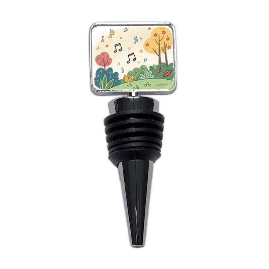 Music Notes Musical Musician Wine Bottle Stopper