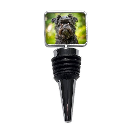 Affenpinscher Dog Photo Wine Bottle Stopper