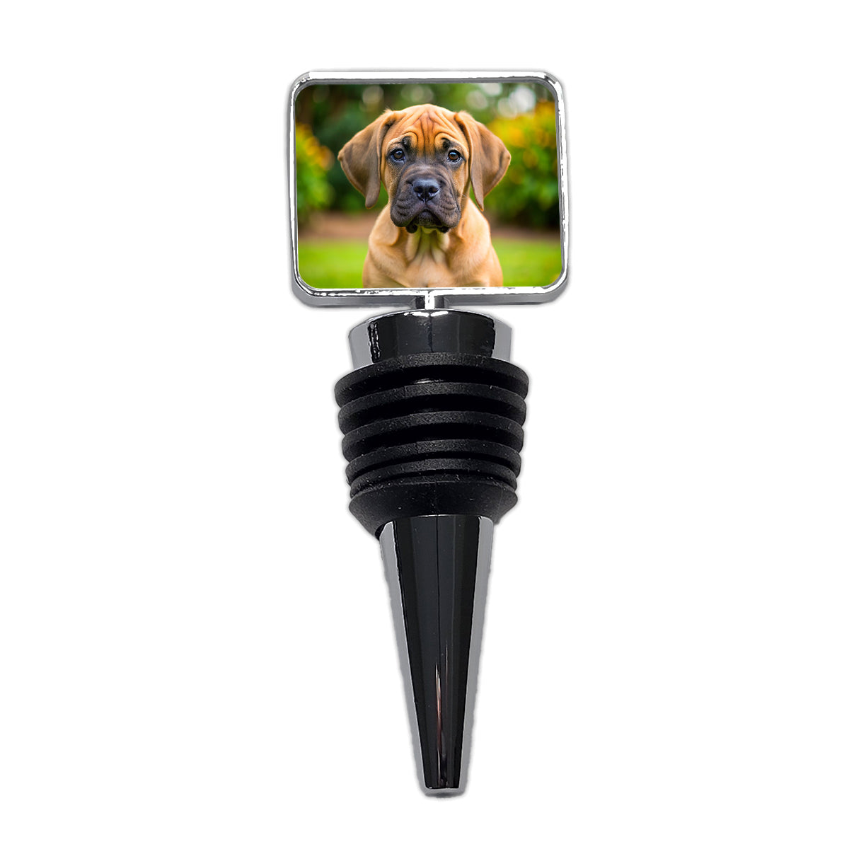 Boerboel Dog Puppy Photo Wine Bottle Stopper