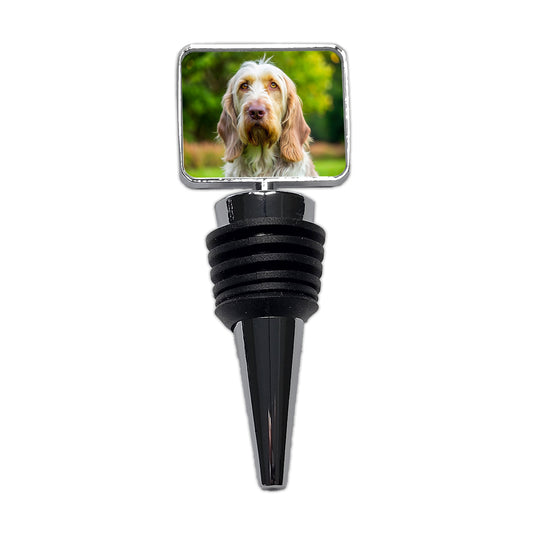 Spinone Italiano Dog Photo Wine Bottle Stopper
