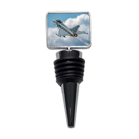 Eurofighter Typhoon Fighter Jet Plane Wine Bottle Stopper