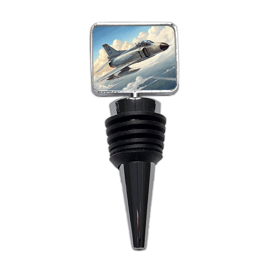F-4 Phantom II Fighter Bomber Jet Plane Wine Bottle Stopper