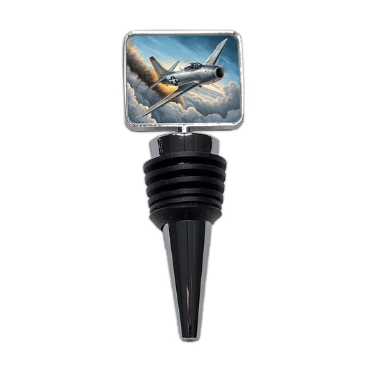 F-86 Sabre Jet Fighter Plane Wine Bottle Stopper