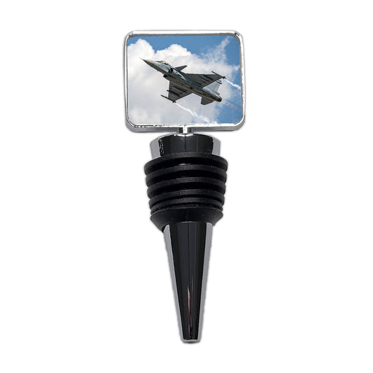 JAS 39 Gripen Multirole Fighter Jet Plane Wine Bottle Stopper