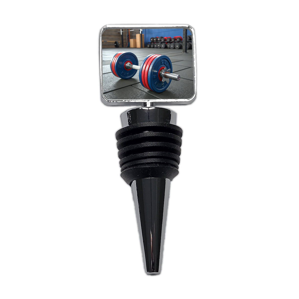 Dumbbells Workout Exercise Gym Wine Bottle Stopper