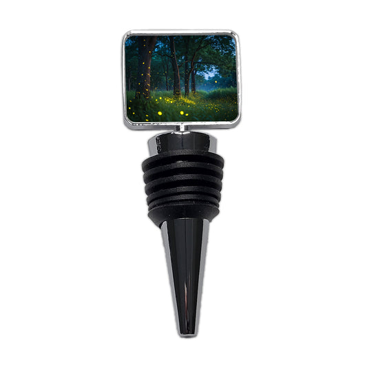 Fireflies At Night Wine Bottle Stopper
