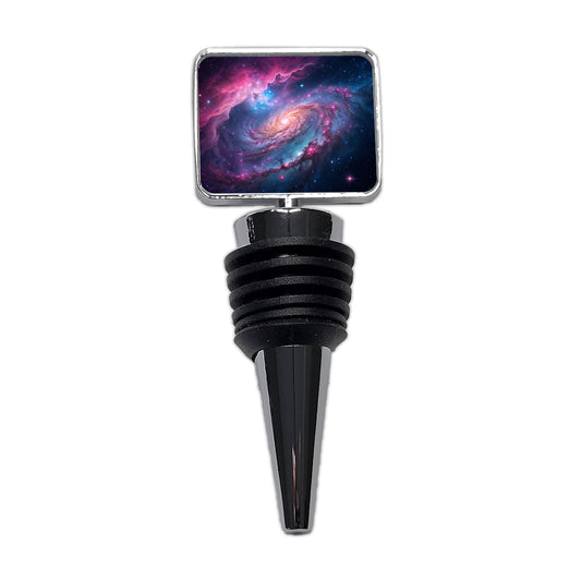 Galaxy Nebula Outer Space Colorful Wine Bottle Stopper