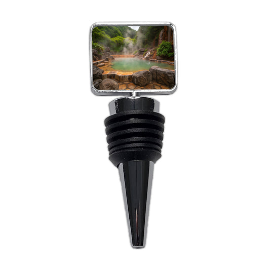 Geothermal Spa Misty Wine Bottle Stopper