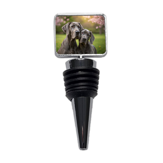 Great Danes In Love Friends Wine Bottle Stopper