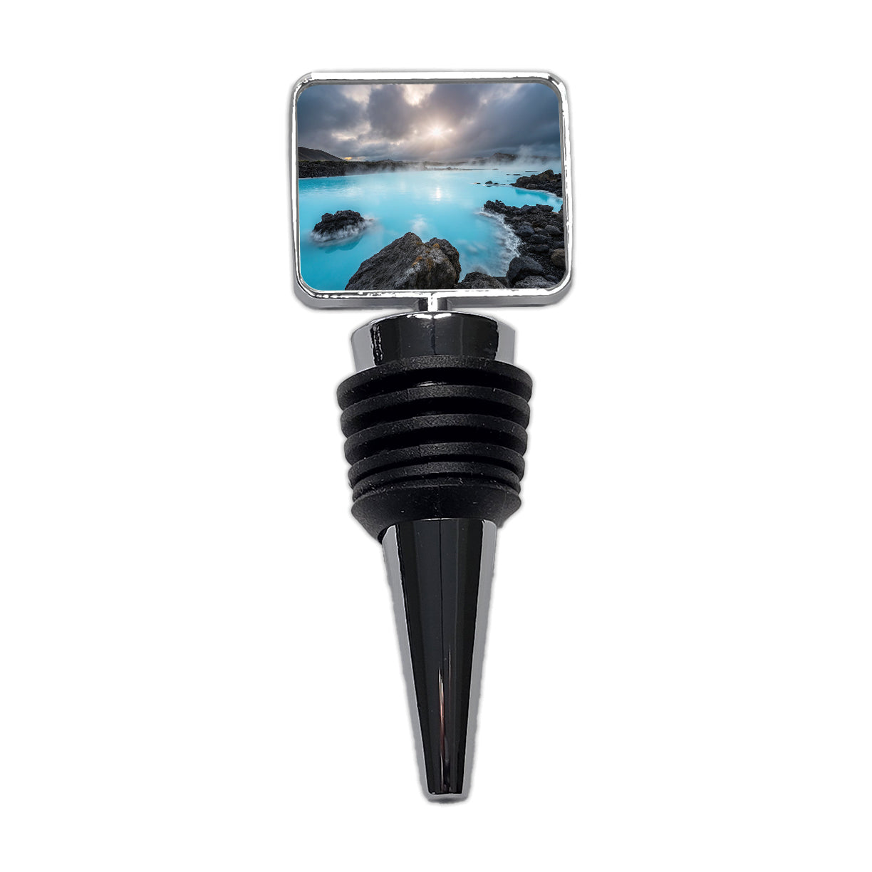 Iceland Blue Lagoon Beautiful Wine Bottle Stopper