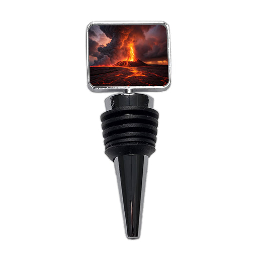 Kilauea Volcano Erupting Hawaii Wine Bottle Stopper