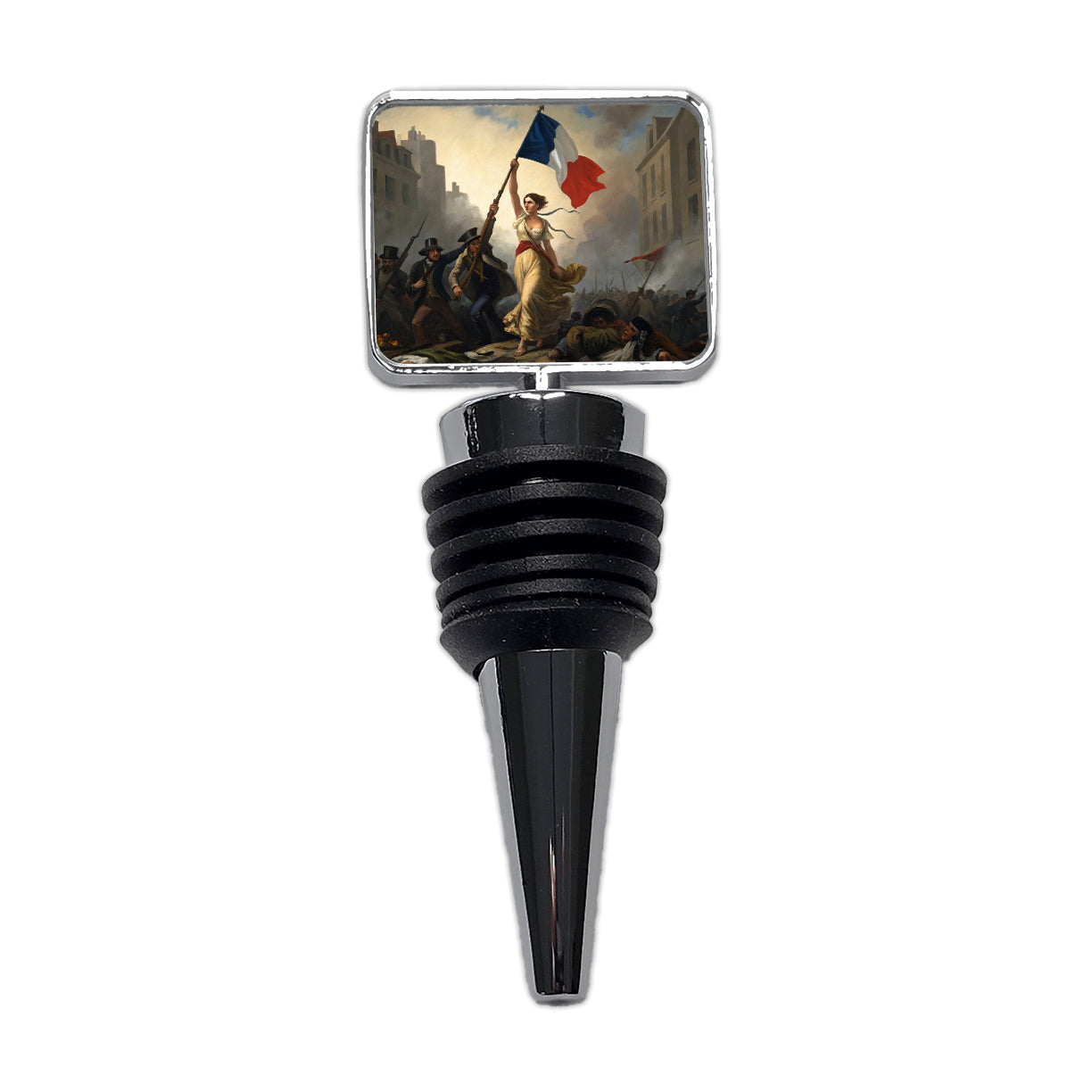 Liberty Leading The People Eugene Delacroix Inspired By Wine Bottle Stopper