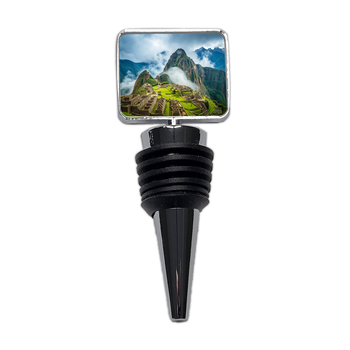 Machu Picchu Peru Travel Destination Wine Bottle Stopper