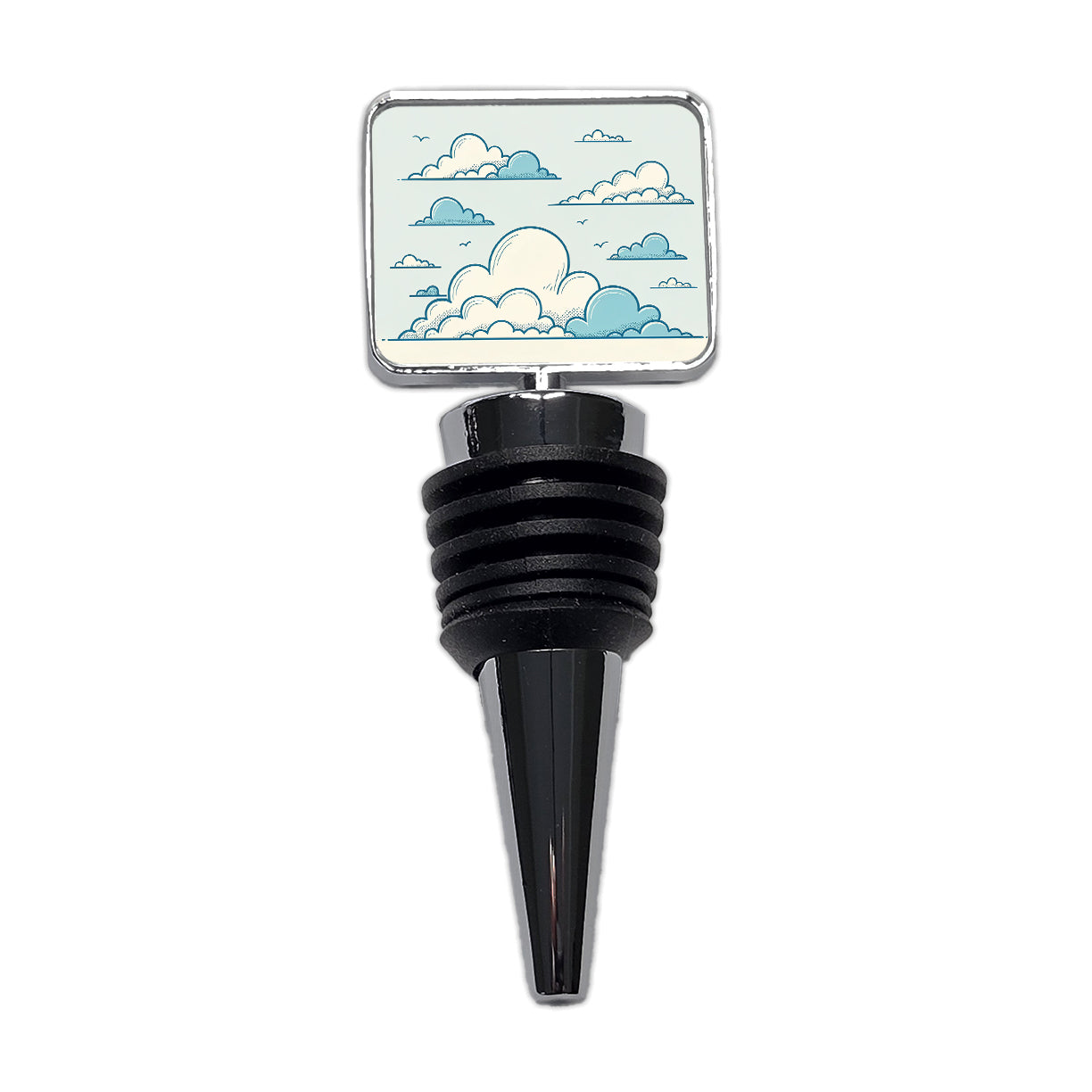 Puffy Clouds Minimalist Style Wine Bottle Stopper