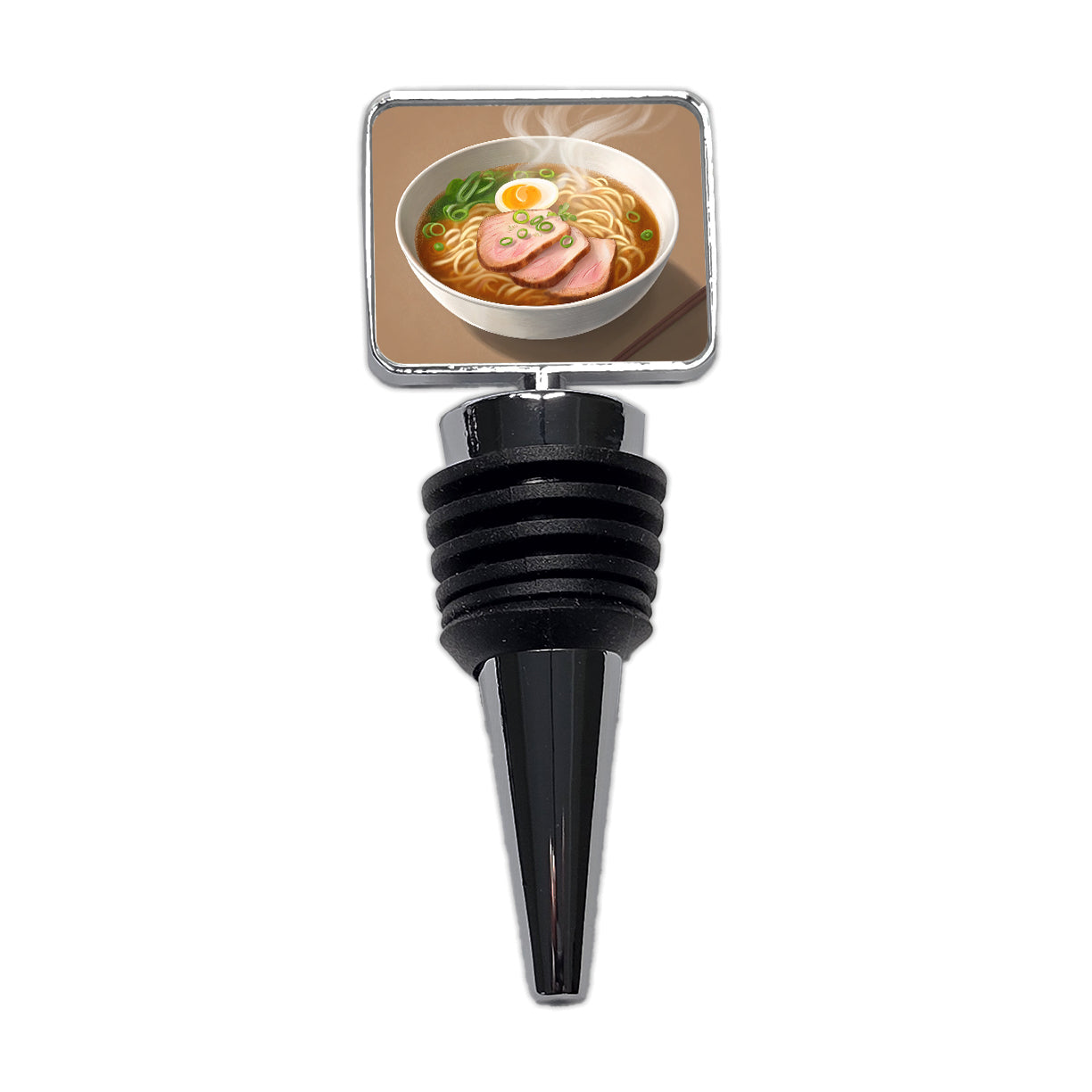 Ramen Bowl Delicious Wine Bottle Stopper