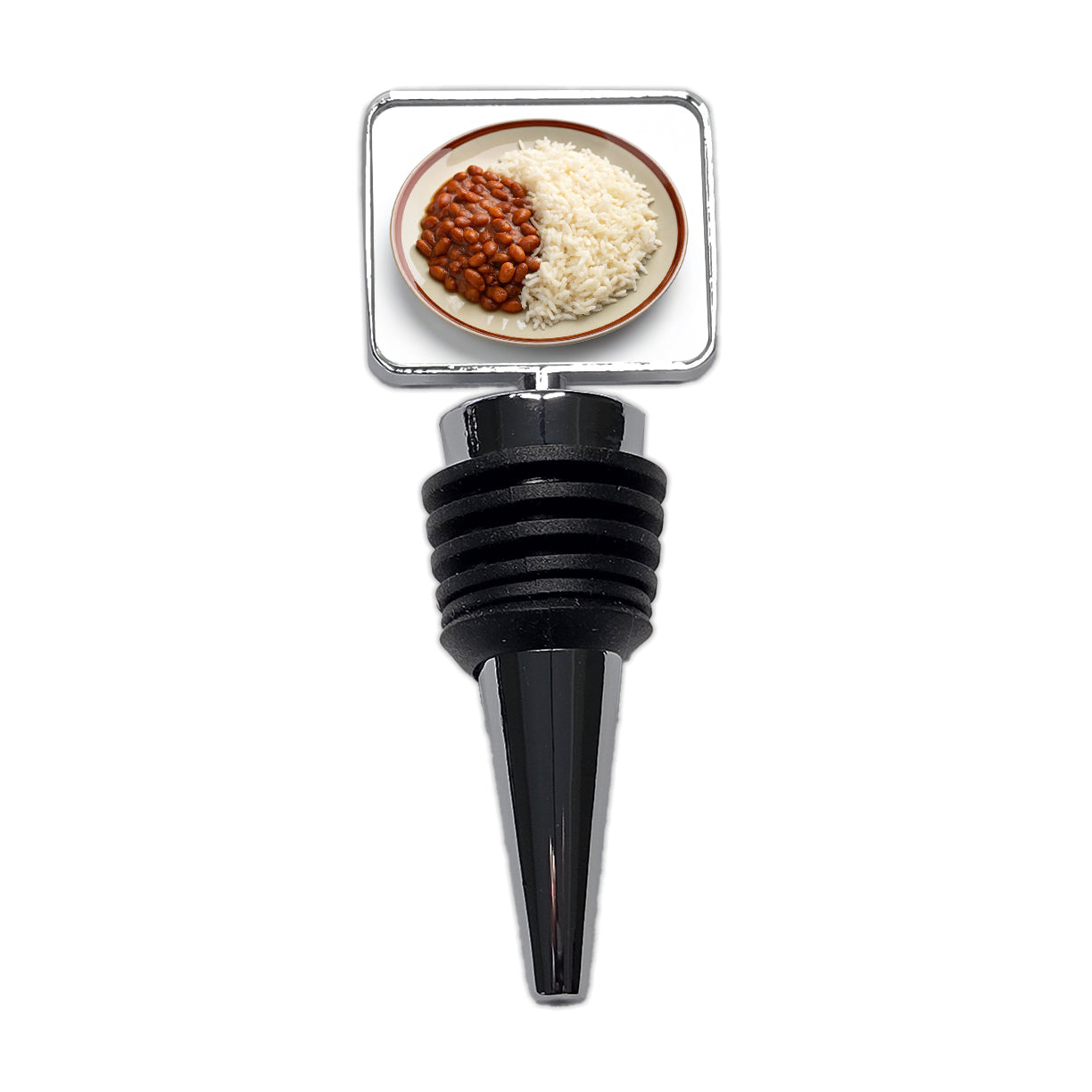 Rice And Beans Cheap Dinner Wine Bottle Stopper