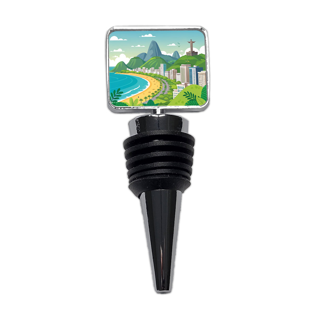 Rio De Janeiro Brazil Travel Cute Wine Bottle Stopper