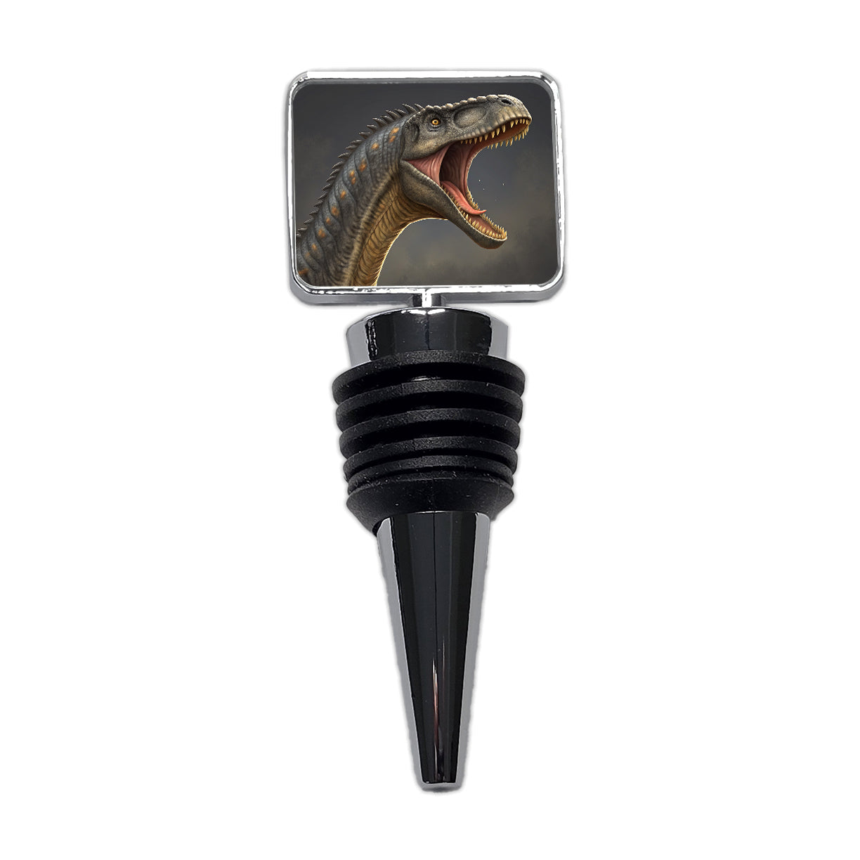 Roaring Apatosaurus Dinosaur Wine Bottle Stopper