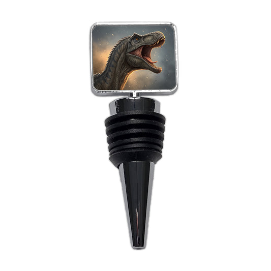 Roaring Brontosaurus Dinosaur Wine Bottle Stopper