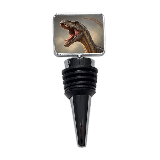 Roaring Diplodocus Dinosaur Wine Bottle Stopper