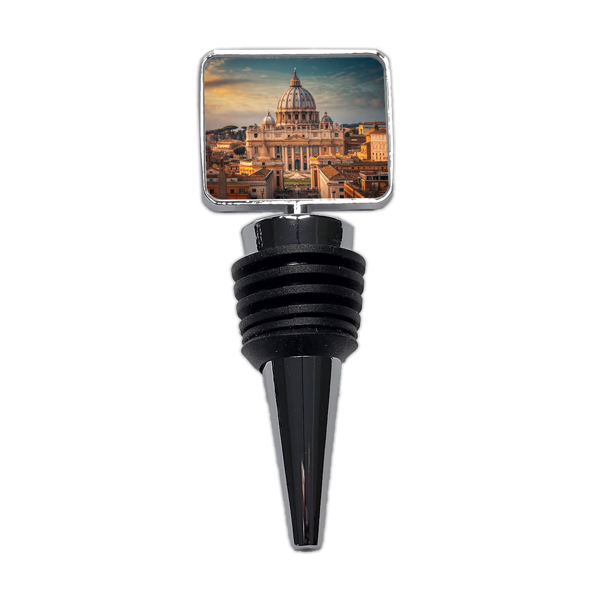 Rome Italy Vatican City Travel Wine Bottle Stopper