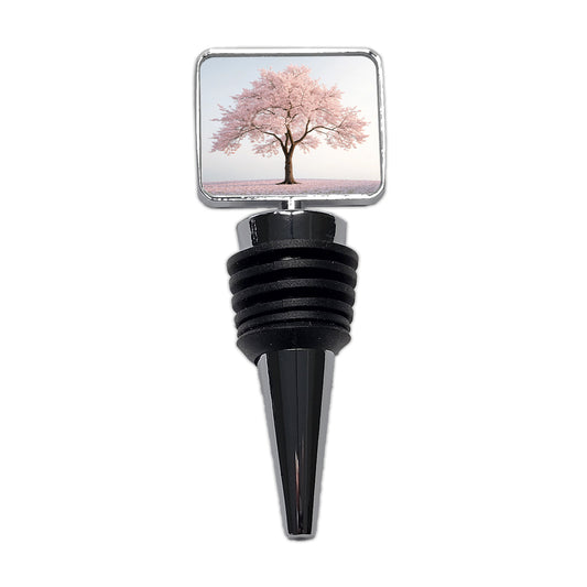 Sakura Cherry Blossom Tree Pink Flower Wine Bottle Stopper