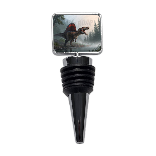 Spinosaurus Roar Dinosaur Wine Bottle Stopper