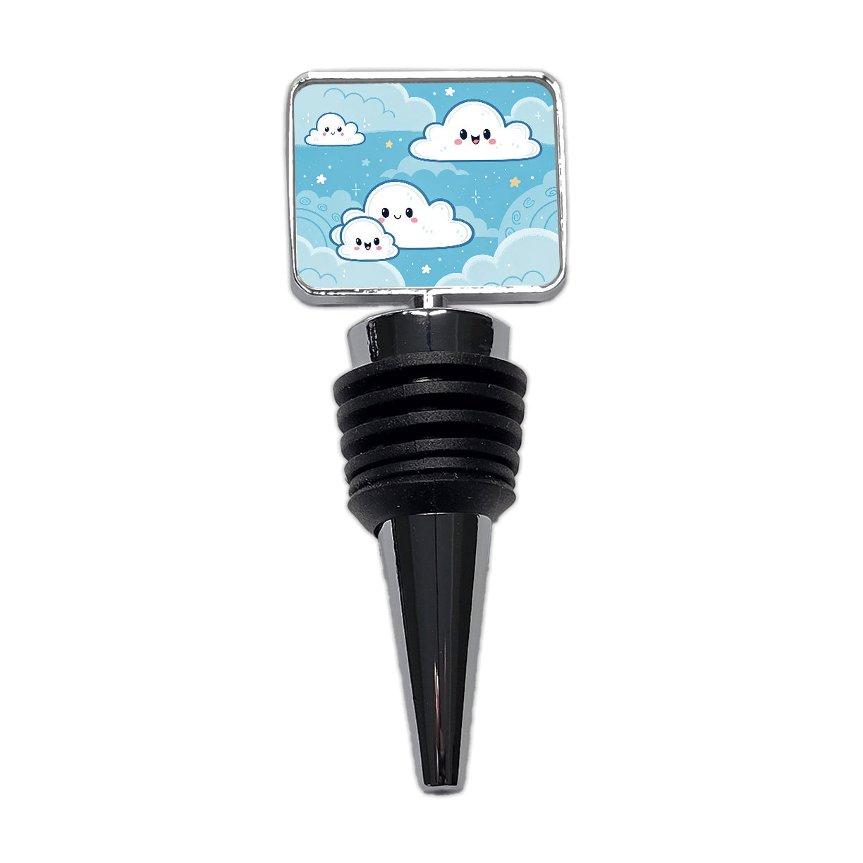 Sweet Puffy Clouds Kawaii Style Wine Bottle Stopper