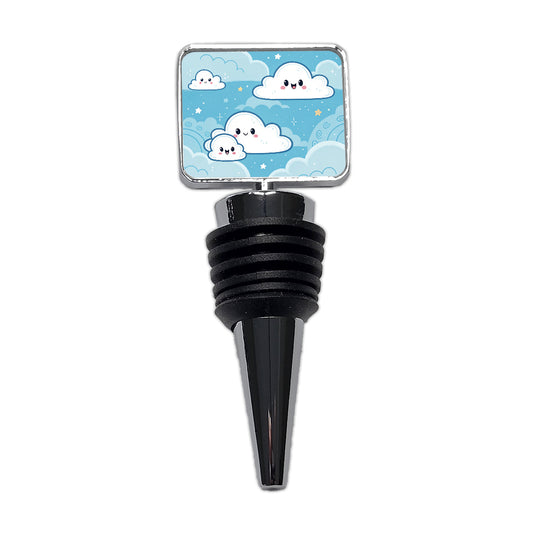 Sweet Puffy Clouds Kawaii Style Wine Bottle Stopper