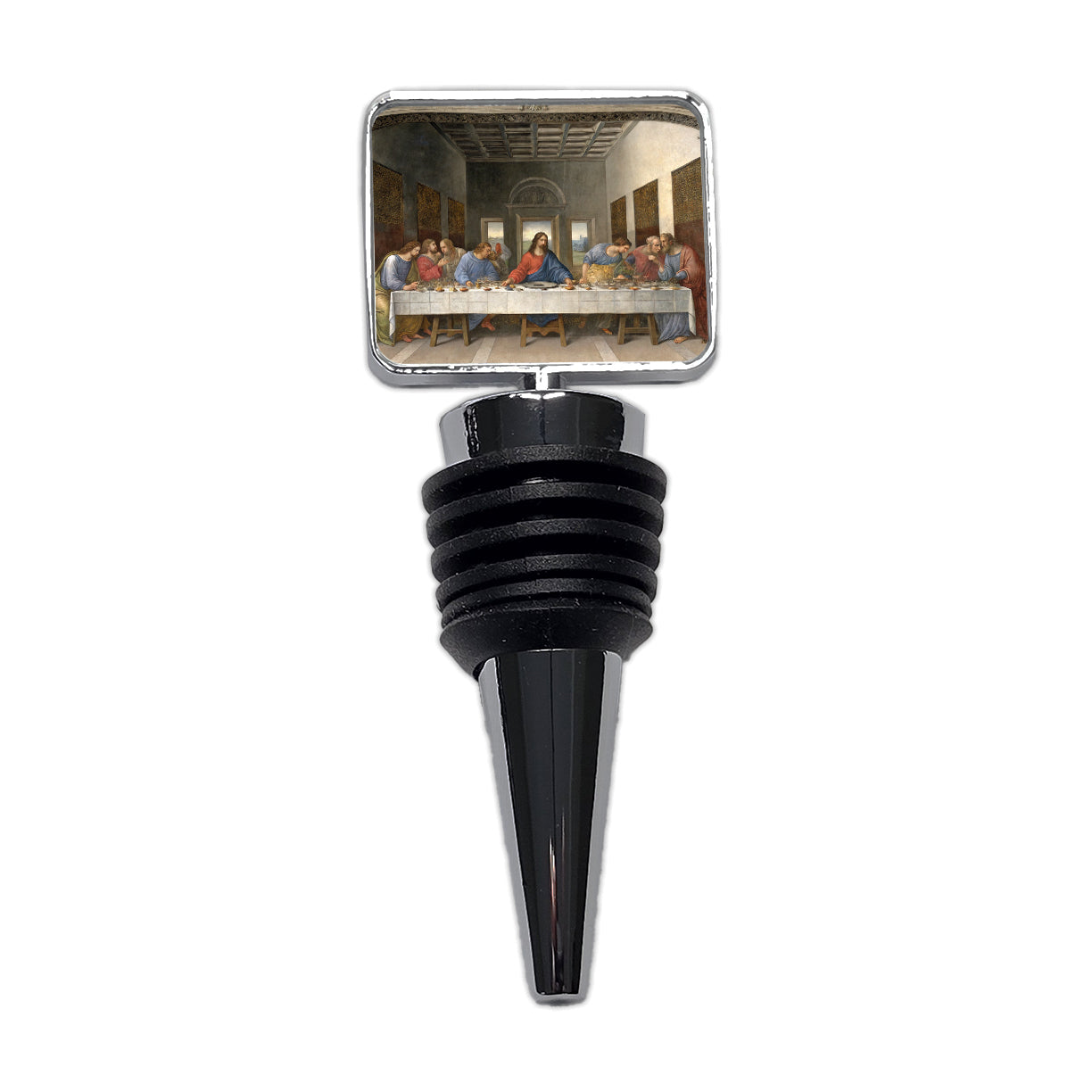 The Last Supper By Leonardo Da Vinci Jesus Inspired Wine Bottle Stopper