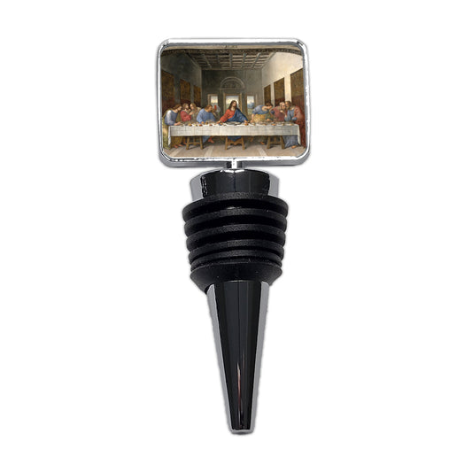 The Last Supper By Leonardo Da Vinci Jesus Inspired Wine Bottle Stopper