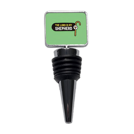 The Lord Is My Shepherd Psalm Bible Verse Wine Bottle Stopper