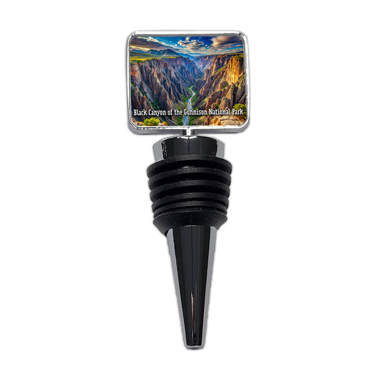 Black Canyon of the Gunnison National Park Colorado Wine Bottle Stopper