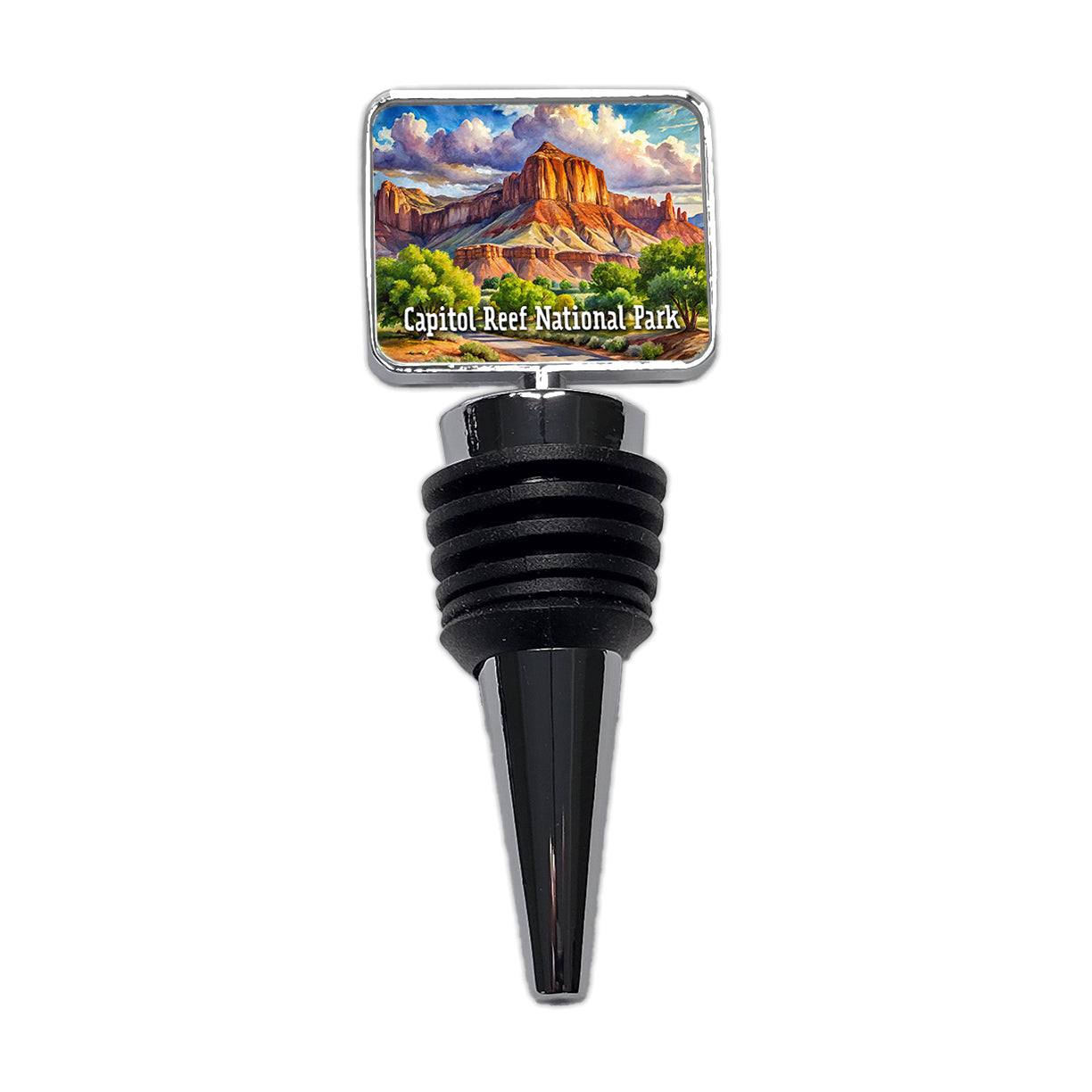 Capitol Reef National Park Utah Wine Bottle Stopper