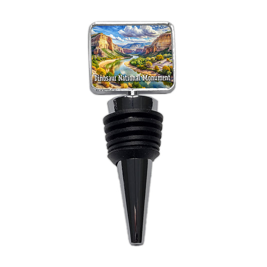 Dinosaur National Monument Colorado, Utah Wine Bottle Stopper