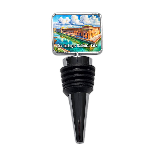 Dry Tortugas National Park Florida Wine Bottle Stopper