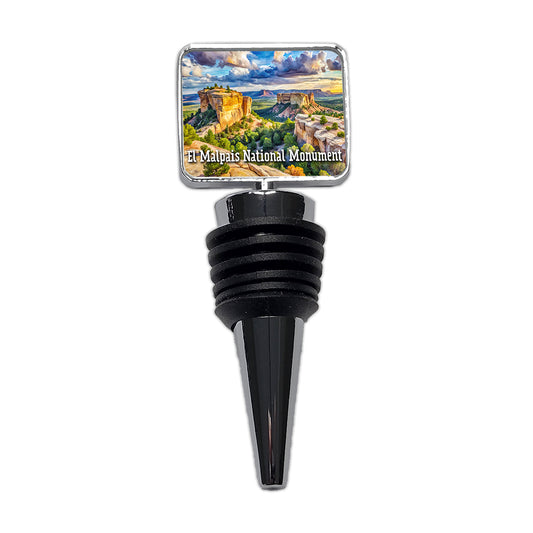El Malpais National Monument New Mexico Wine Bottle Stopper