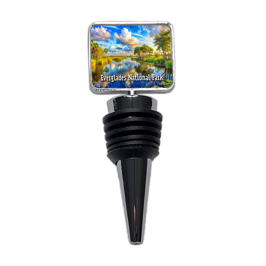 Everglades National Park Florida Wine Bottle Stopper