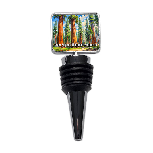 Giant Sequoia National Monument California Wine Bottle Stopper