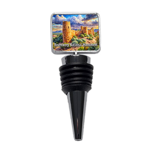 Hovenweep National Monument Colorado, Utah Wine Bottle Stopper
