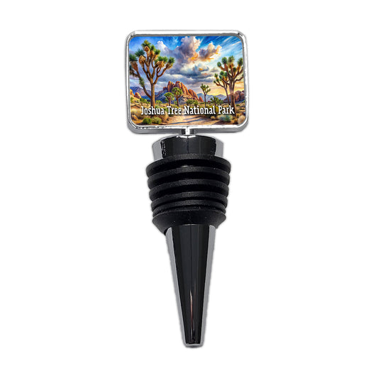 Joshua Tree National Park California Wine Bottle Stopper