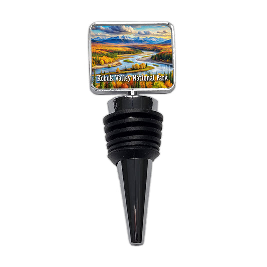 Kobuk Valley National Park Alaska Wine Bottle Stopper