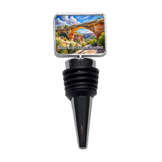 Natural Bridges National Monument Utah Wine Bottle Stopper